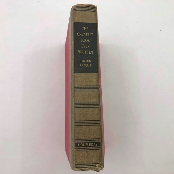 The Greatest Book Ever Written Fulton Oursler 1951 HC BCE Old Testament Story - Picture 7 of 9